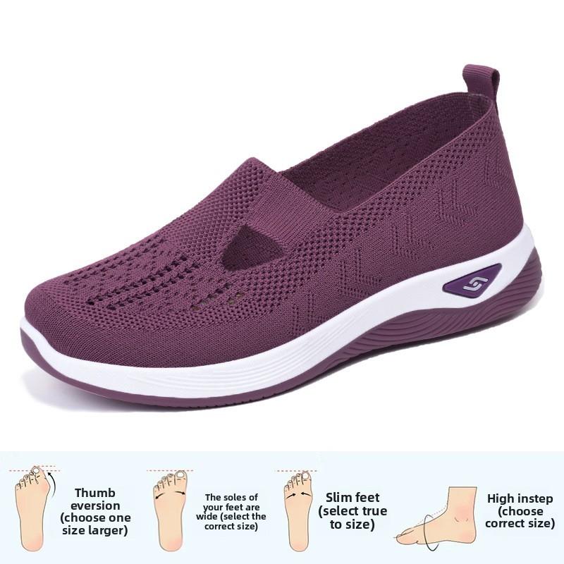 Women's Shoes with Soft Soles Are Not Tiring for The Feet In Summer, While Women's Cloth Shoes Are Comfortable and Casual Shoes with Ethnic Embroidery