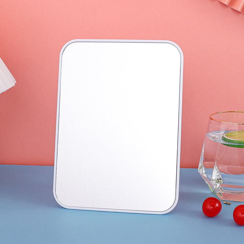 Foldable HD Wall-Mounted Makeup Mirror, Portable, Large Size, Princess Style, Hand-Held Option