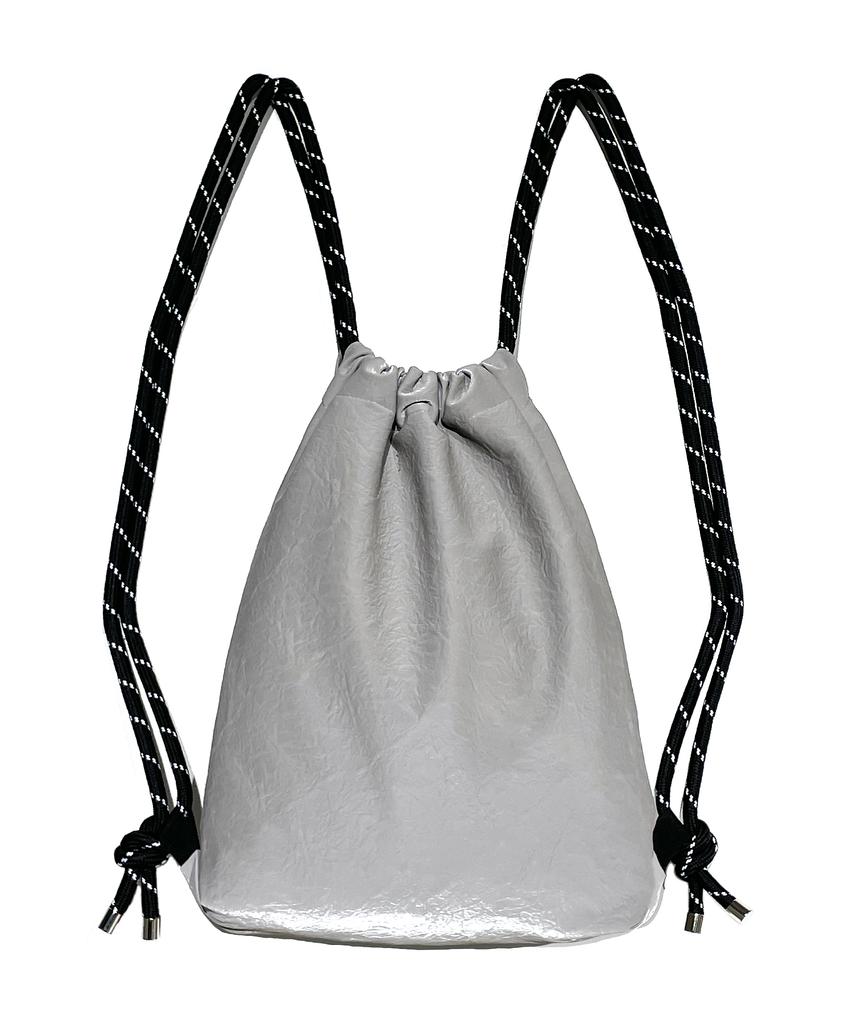 Other-Worldly Silver Ribbon Gym Sack [Grey]