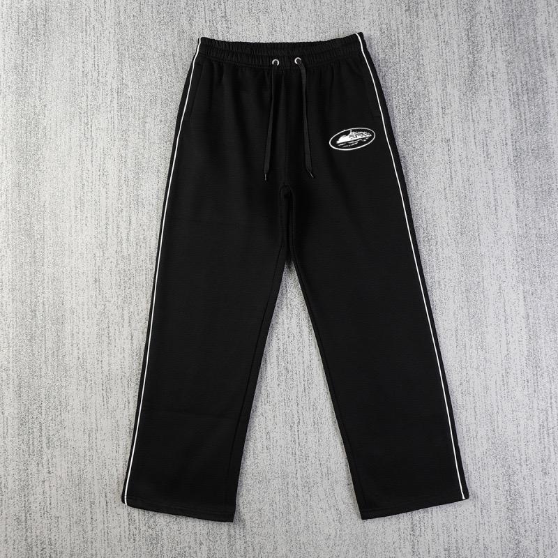 BeatStreet American Sweatpants Cotton Stripe Design Multi-color Drawstring Pants for Men and Women To Wear Hip-hop Street Casual Models.