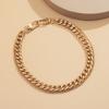 Ingemark Punk Simple Geometry Thick Chokers Necklace Women Trend Gold Color Metal Chunky Neck Chain Hip-Hop Steampunk Jewelry