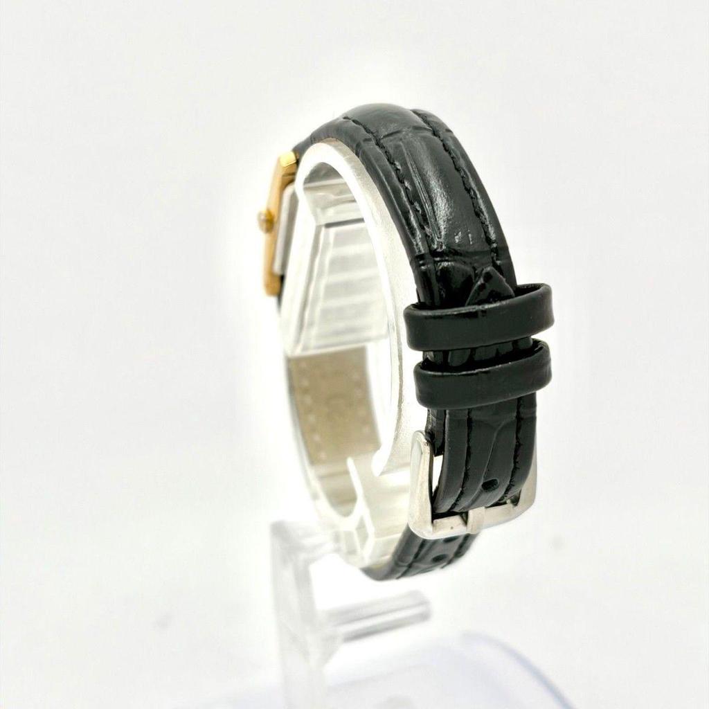 Used [Rare/New Battery] SEIKO Ladies Watch Gold Minimum 1N01-5H60 391033 New Belt