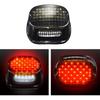 HDBUBALUS LED Bremsrücklicht Niedrigprofil Rauchige Rückleuchten Passend für Harley Touring Street Glide Road King Electra Glide Dyna Fat Boy Sportster 833