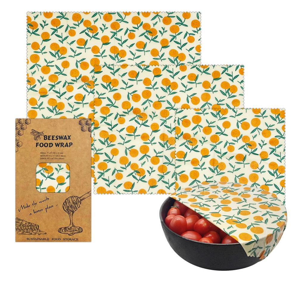 Beeswax Freshness Wrap and Bread Bag – FDA-Approved Food Wax Paper