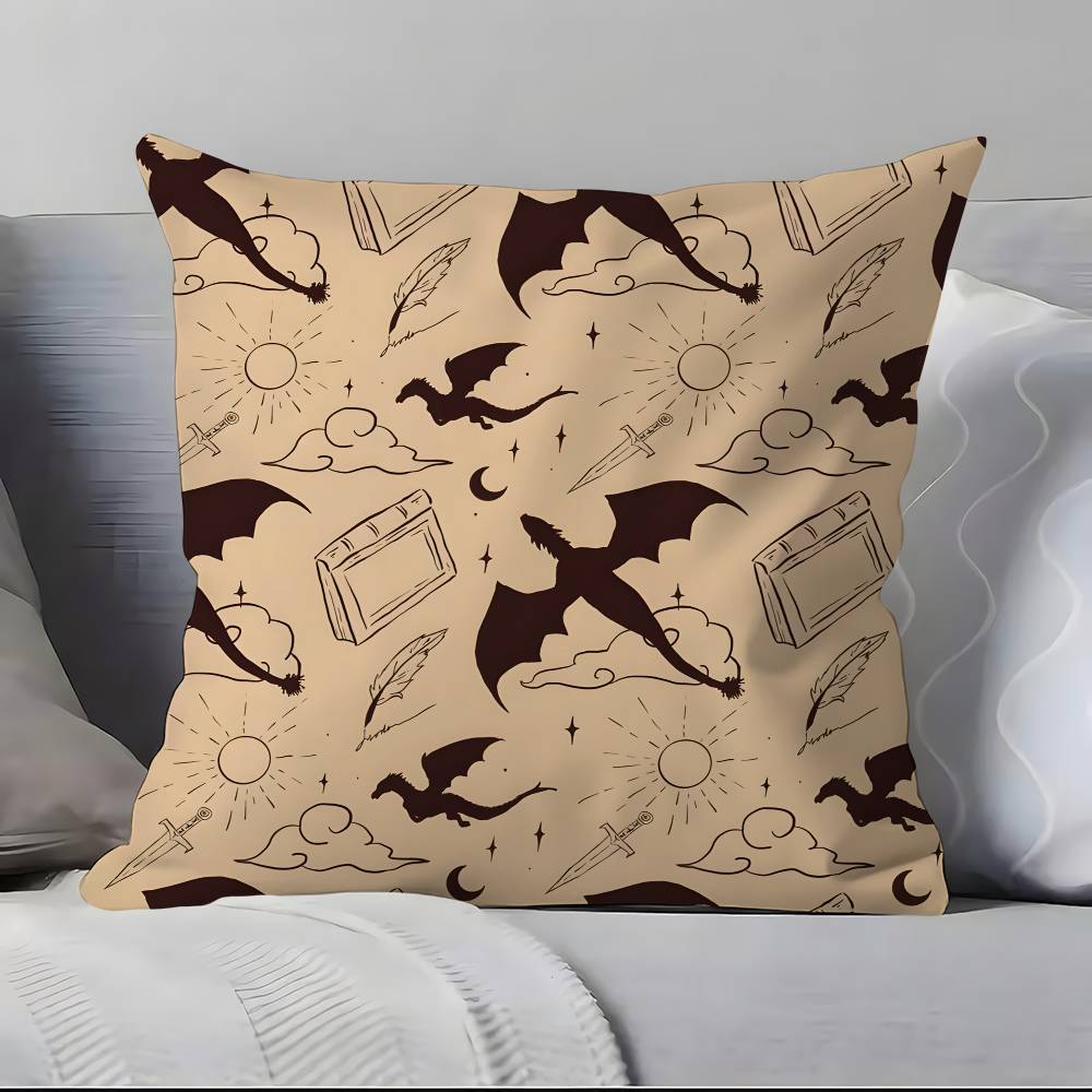 F-Fourth W-Wing D-D-Dragon Anime Pillow Case Pillowcase Soft Skin Friendly & Comfortable With A Hidden Zipper