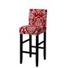Stretch Bar Stool Covers Stretch Bar Stool Chair Covers, Counter Height Chairs Covers for Kitchen Dining Room Cafe Furniture