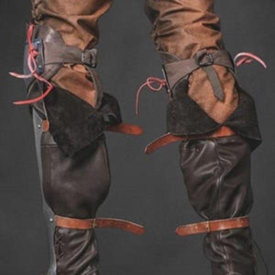 Grevas de aço medieval larp armadura sca renascimento homens proteção para as pernas