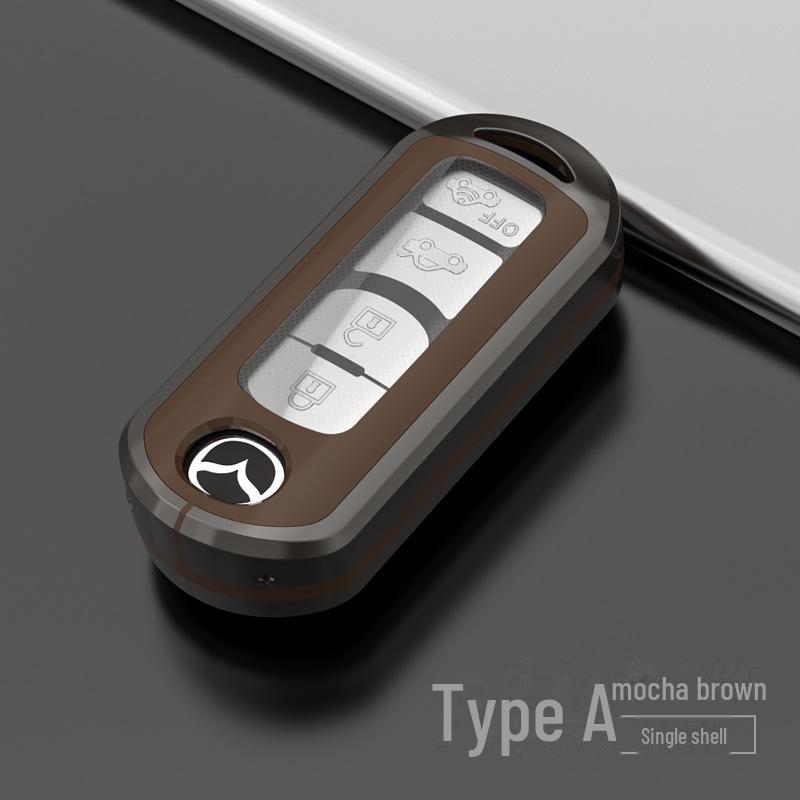 Mazda CX-5 CX-4 Atez 3 Metal Key Cover & Ring