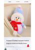 Christmas Snowman Plush Doll Ornament