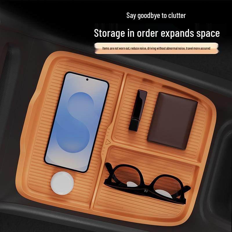 Xiaomi YU7 Silicone Under-Center Pad & Protective Cup Holder for Cars