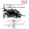 SLUBAN Militare Re di Jaeger AH-1Z VIPER Gunship Elicottero Armato Kit di Costruzione Mattoncini Giocattoli Modello Classico per Bambini Regali