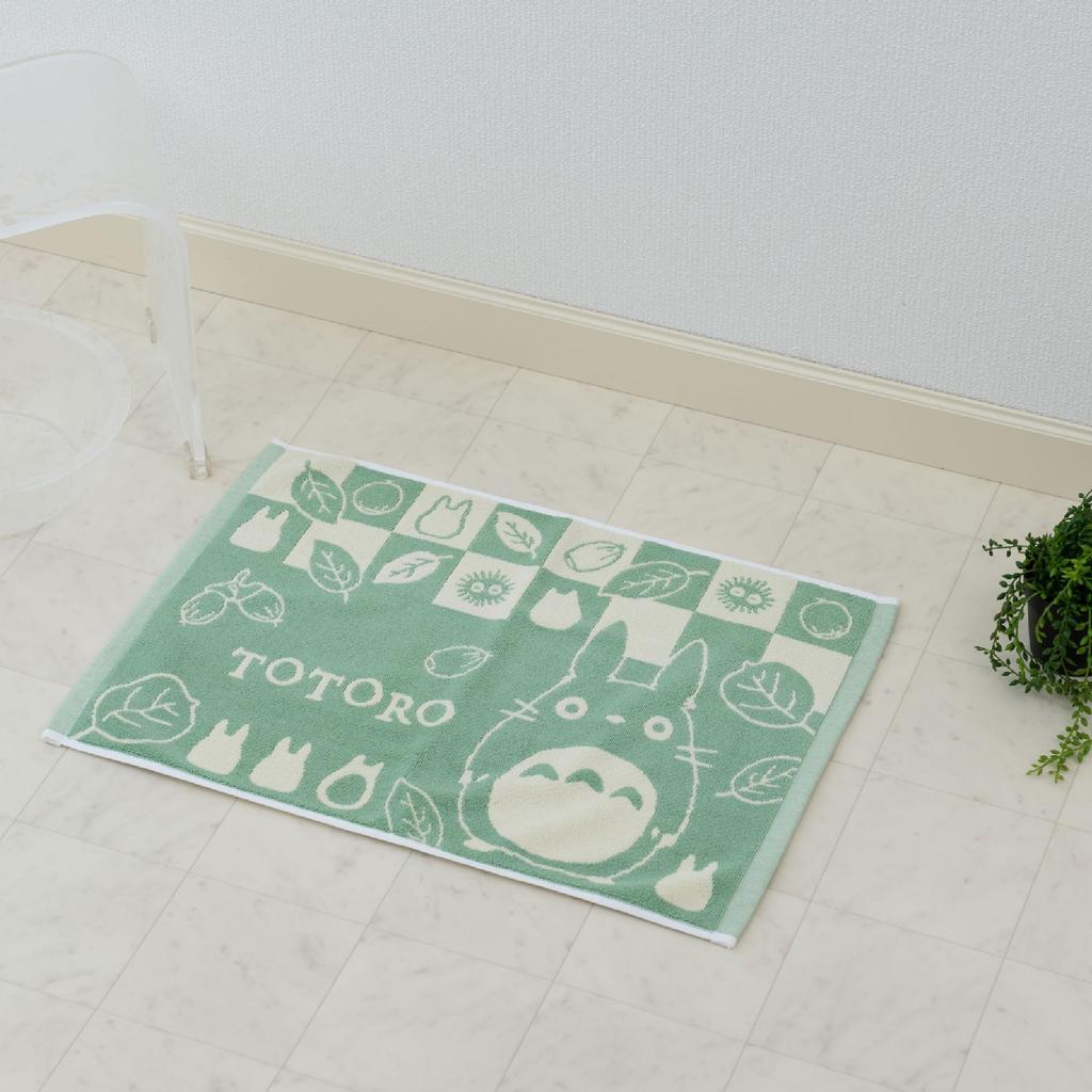 Senko My Neighbor Totoro Gentle Totoro Bath 40 x 60 Gift Boxed with 59013 Mat, Approx. cm, Obi, Green, Character, Cute,