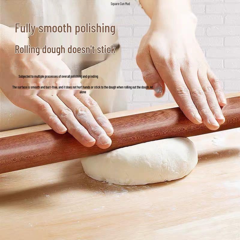 Extra Large Solid Wood Sandalwood Rolling Pin for Dumpling Dough