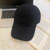 Fashion Hat Korean version of letter embroidery new ins baseball cap children curved brim cap big head circumference showing small face fashion