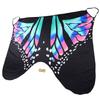 Beach Swimwear Cover Up Butterfly Pattern Comfortable Breathable Stylish Bikini Cover Up Blue