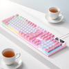 YINDIAO K500 Kabelgebundene Tastatur Gaming Laptop Desktops PC Computer Büro Zubehör Flache Gamer Tastaturen Mit Nummernblock