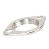 3in Collector Flange with Gasket Stainless Steel High Temperature Resistant for Test Tubes Exhaust Systems