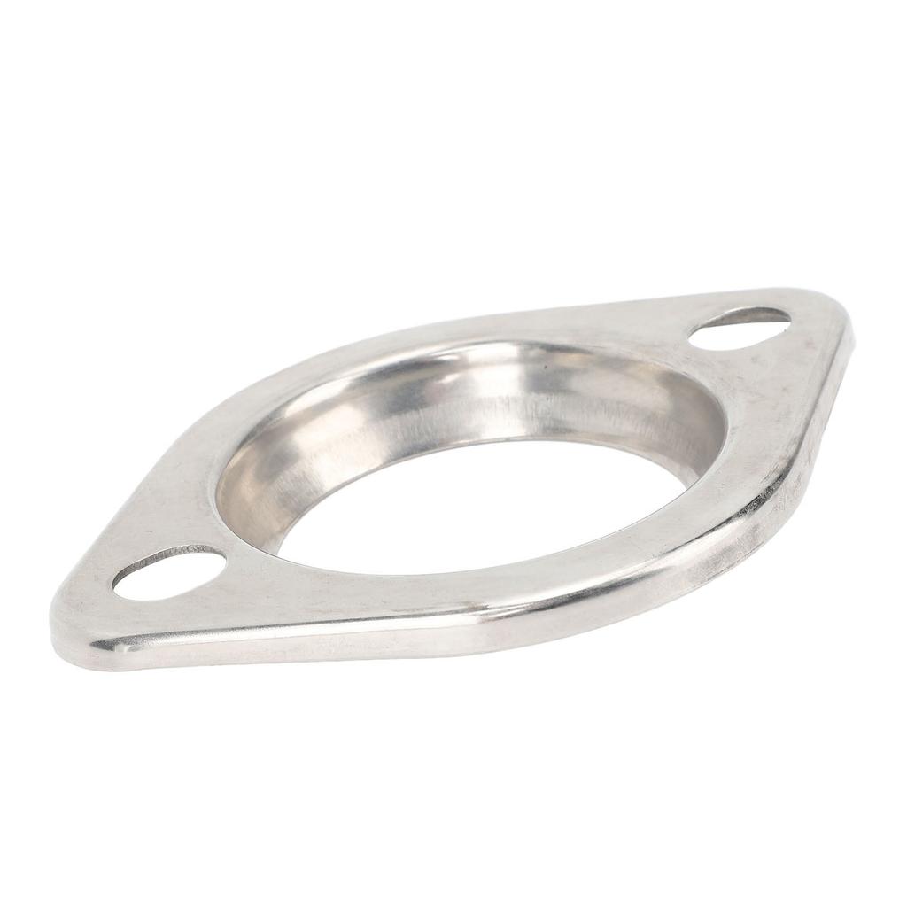 3in Collector Flange with Gasket Stainless Steel High Temperature Resistant for Test Tubes Exhaust Systems