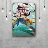 The God of High School Teaser Anime Retro Vintage Tin Sign Poster Decorative Plaque Metal Plate Wall Decor