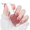 Peelable Nail Polish for Kids Rainbow Colors Safe Low Odor Easy Peel-off Glamorous Bottle Child-Friendly Tearable Nail Polish