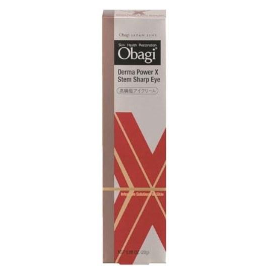Obagi Derma Power X Stem (Collagen Elastin) Sharp Eye 20g Cream Gel Lotion Aqua Woody White