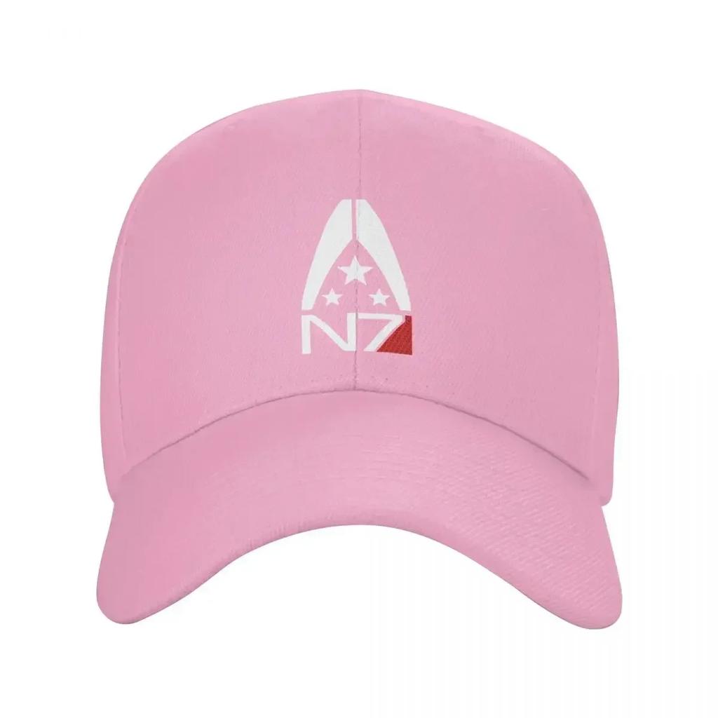 Classic Mass Effect Alliance N Logo Baseball Cap Unisex Women Custom Adjustable Unisex Dad Hat Outdoor Snapback Caps