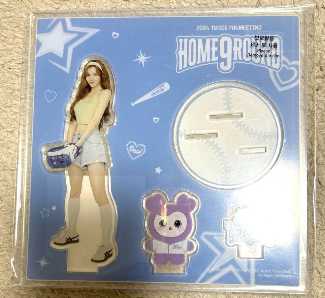 

[Б/У] TWICE Сана HOME9ROUND всплывающий акриловый стенд Корея без торговой карты