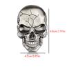3D Autoaufkleber Premium Krieger Metall Auto Seitenkotflügel Heckklappe Totenkopf Emblem Abzeichen Aufkleber für jedes Fahrzeug LKW Auto Motorrad Wohnmobil
