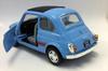 KiNSMART Scale FIAT500 Pullback Diecast Car 1/24 (nuova500) (Light Blue)