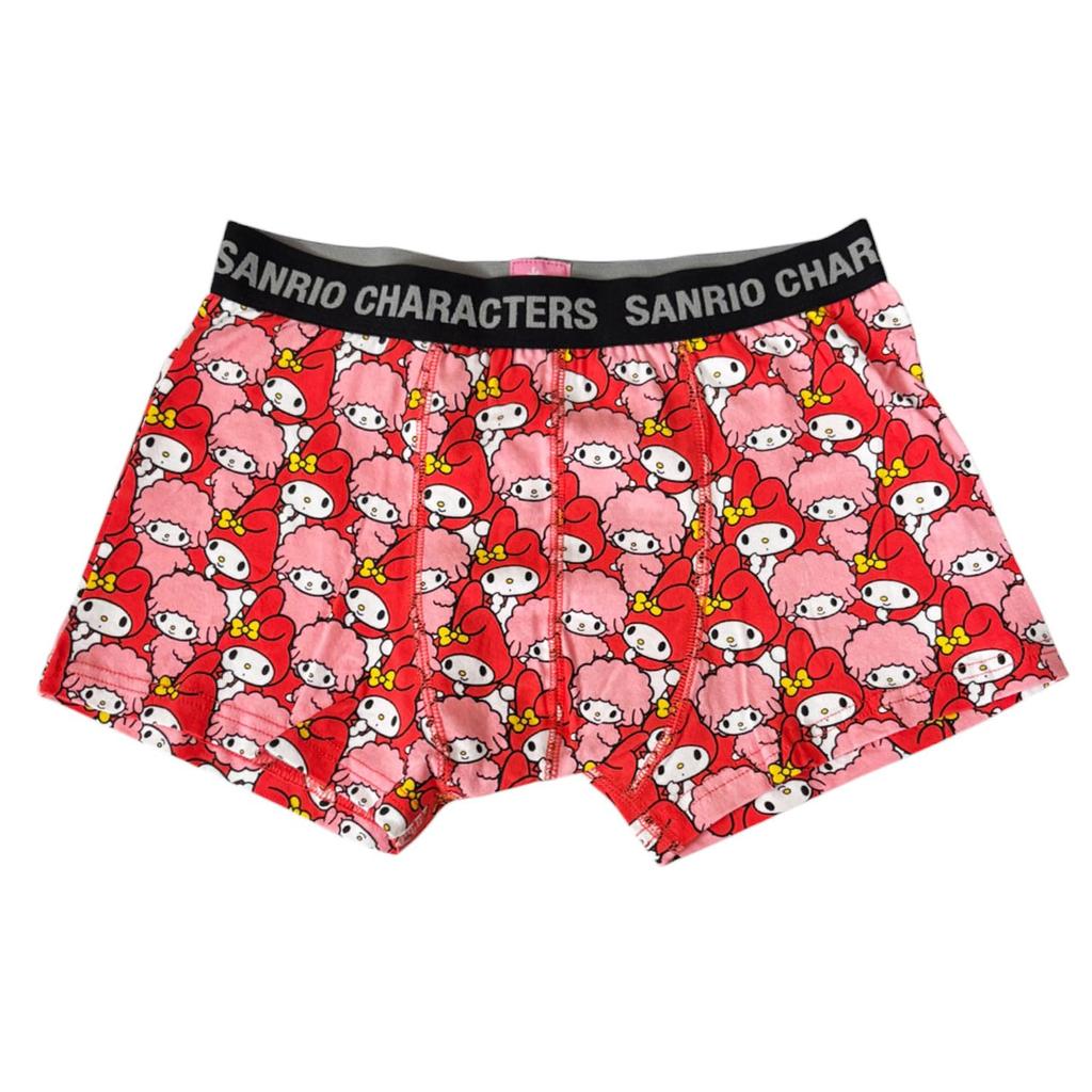 Small Planet Sanrio Boxer Briefs, My Melody and Friends, Large