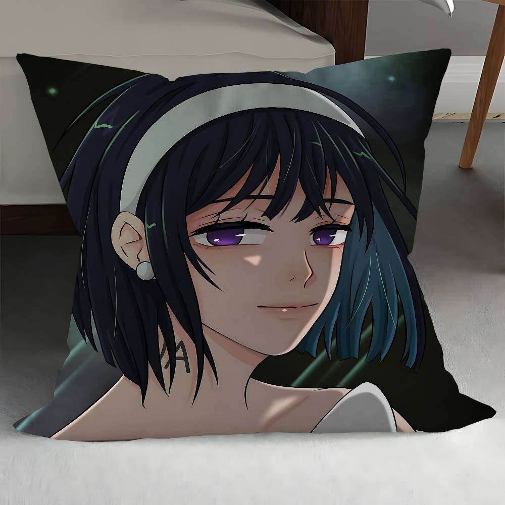 ALIEN STAGE Cartoon Cute Girl Sua Pillow Cover Sofa Cushion Cover Home Room Decoration Children Gift