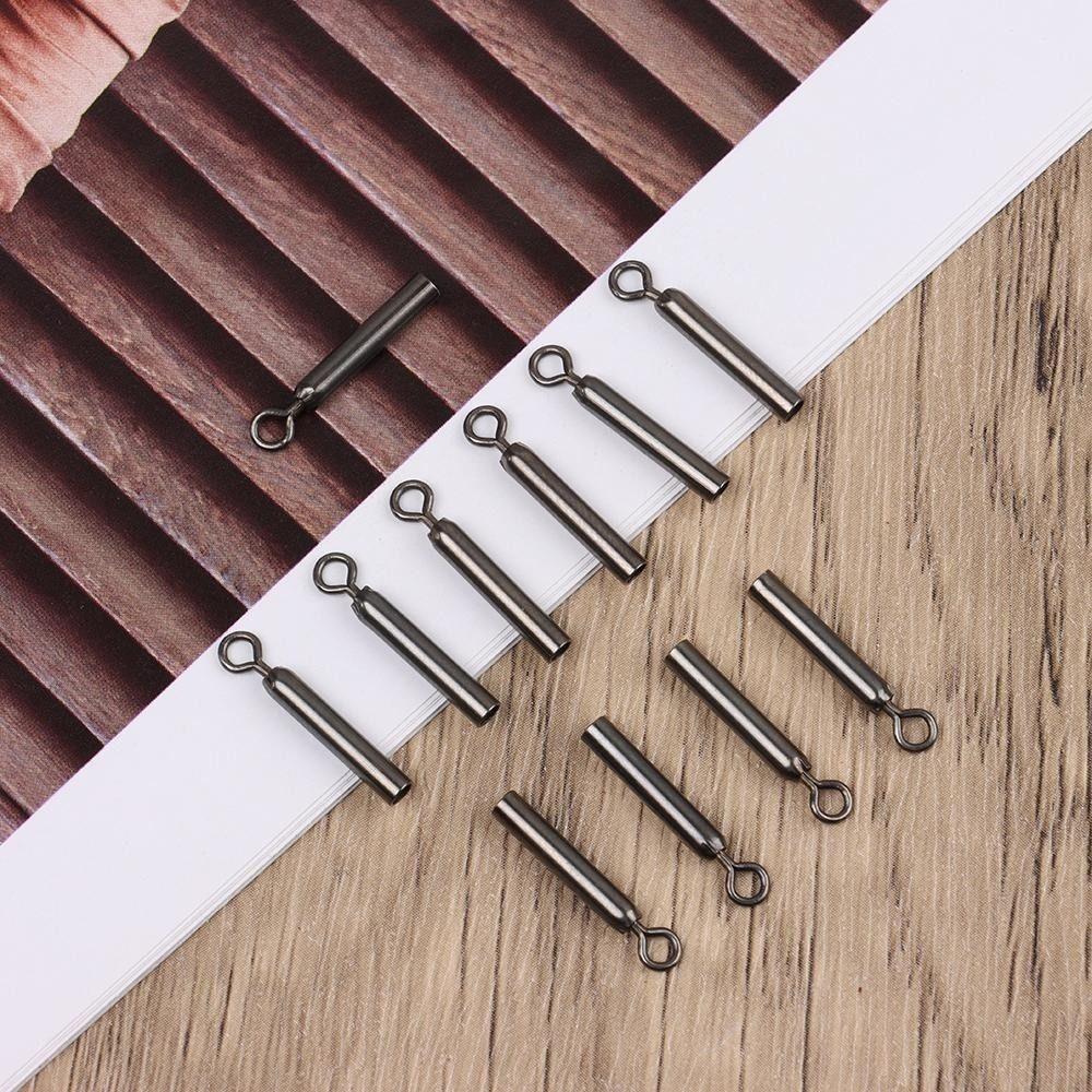 10pcs Straight Type Fishing Floats Holders Fishing Line Fixed Tube  Fishing Accessories