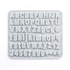 Silicone world DIY Letter Number Silicone Chocolate Mold Baking Tools Silicone Cake Mold Jelly Candy Mold 3D Clay Resin Mold