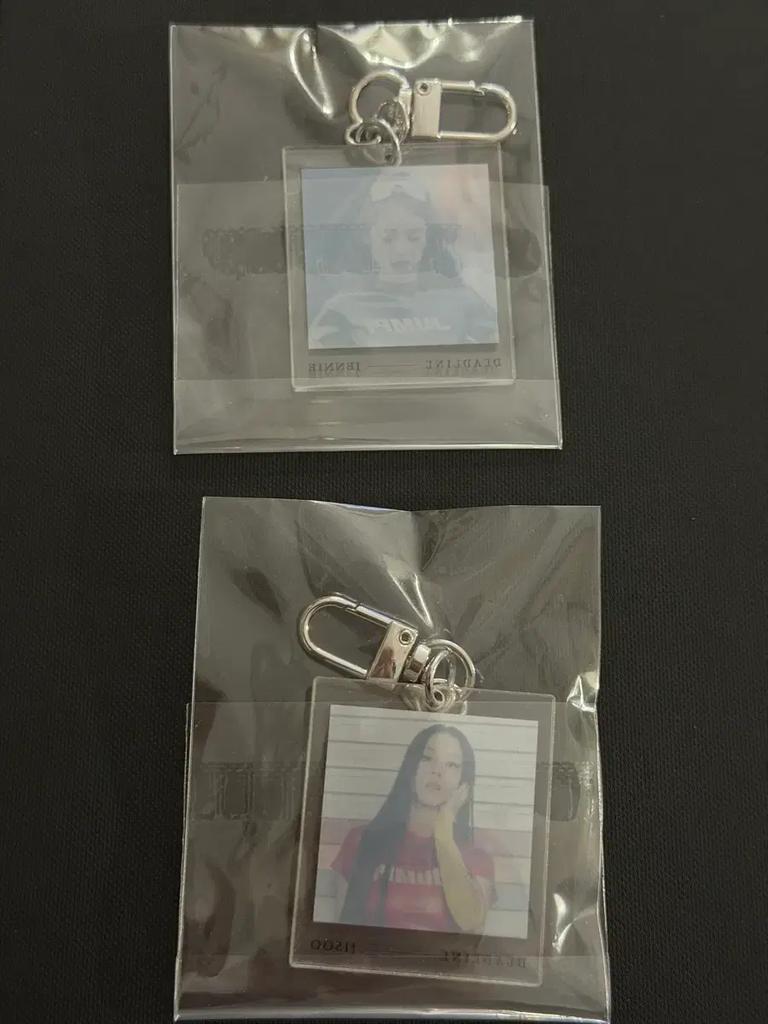 BLACKPINK Jennie & Index Portrait Acrylic Keyring (Unopened)