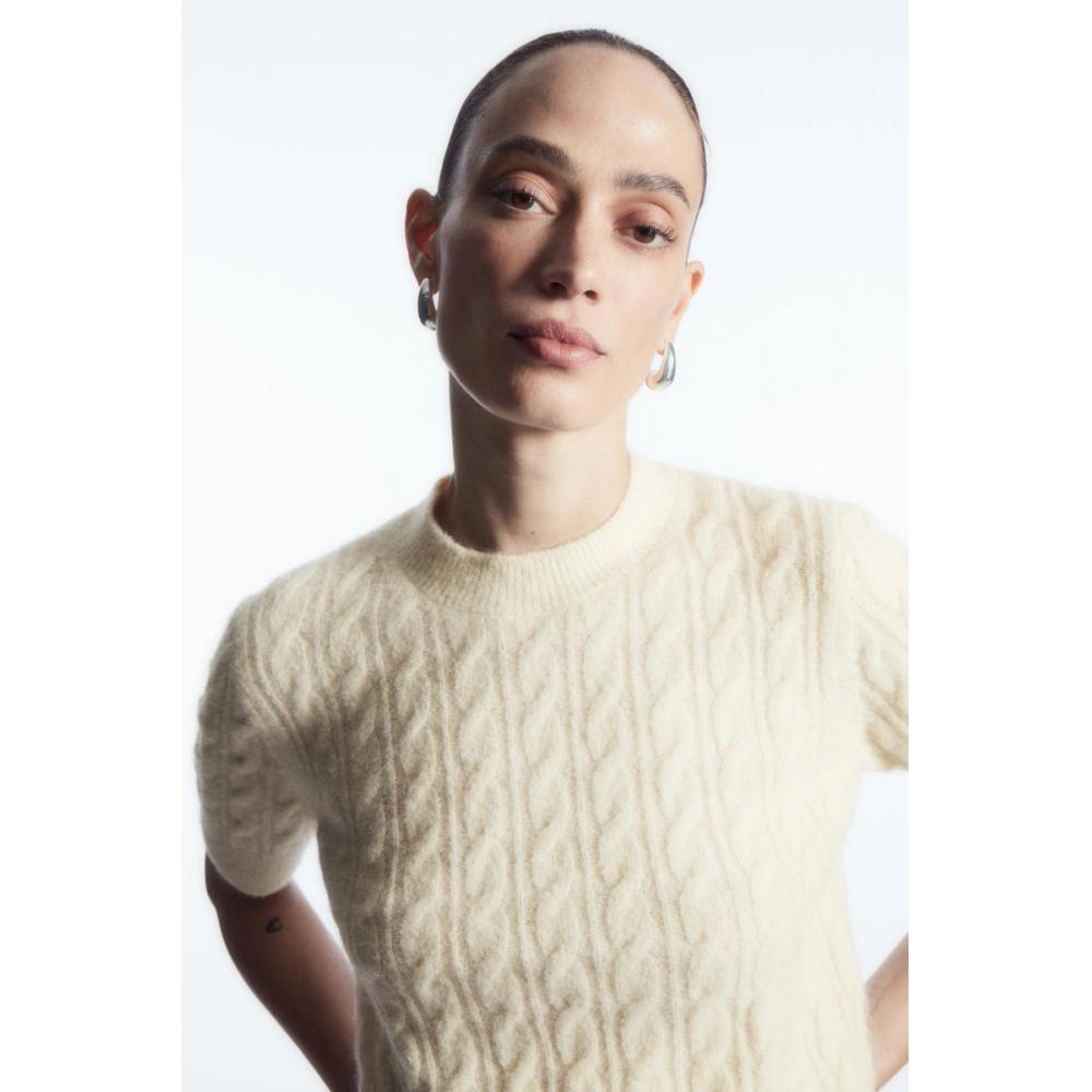 

Футболка Cos Japan Cable Knit Ivory/XS