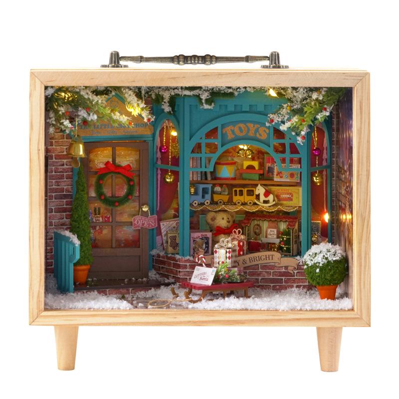 Zhi Qu Wu DIY Wooden Box Series: Dream Weaving Collection Part 2 - Forest Dream Storage Figurines Blind Box