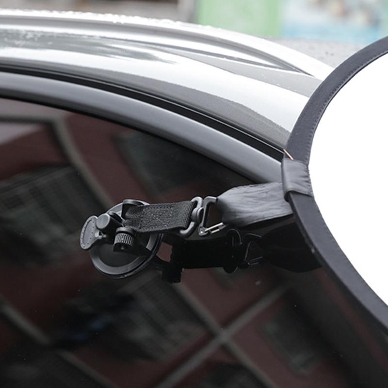 4Pcs Outdoor Suction Cup Anchor Securing Hook Tie Down Camping Tarp As Car Side