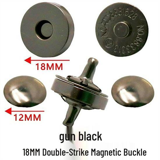 Ultra-Thin 18mm Magnetic Snap Button, Luggage Rivet, 14mm Magnetic Buckle