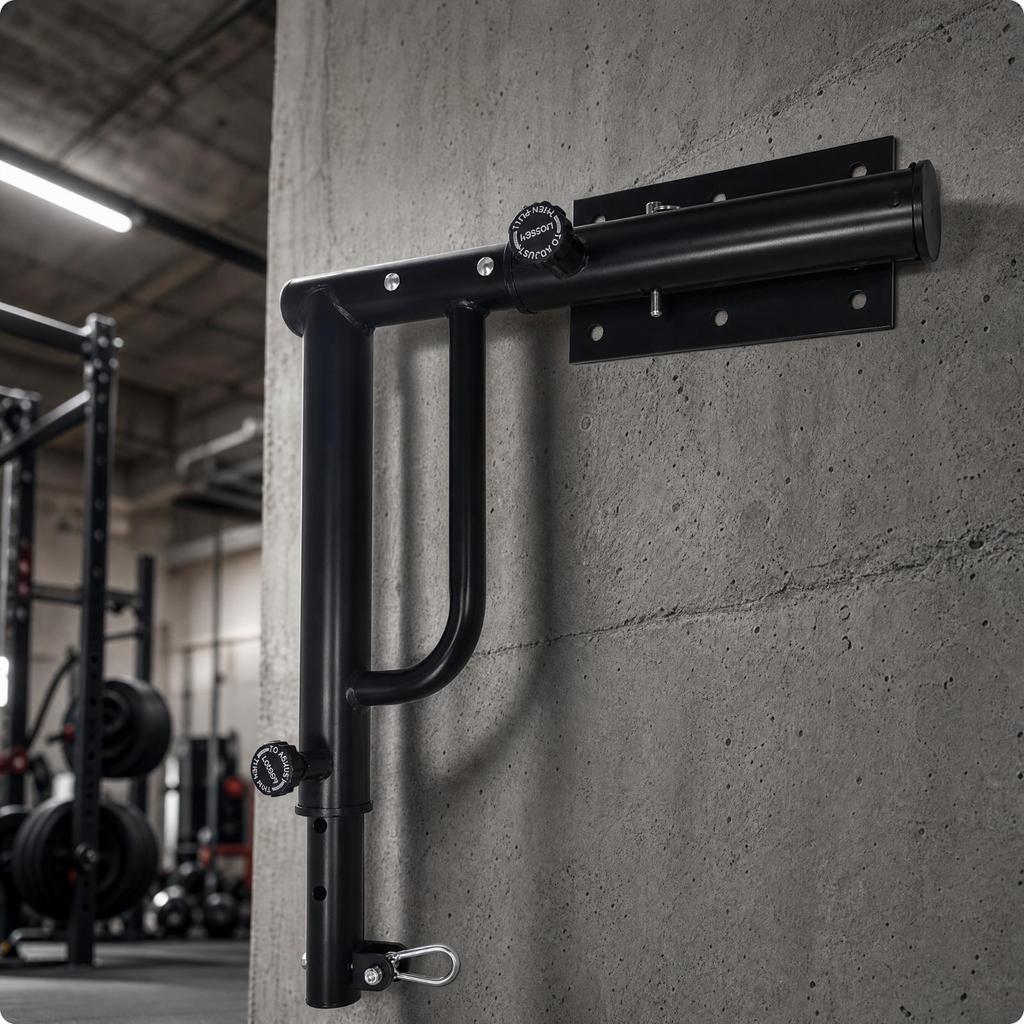 Bracket Sturdy Wall-Mounted Heavy Bag for Training Room, Garage