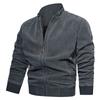 Spring and Autumn Men's Young and Middle-aged Jacket Top Men's Cotton Jacket Casual Tooling Large Size Jacket