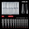 120 Pcs Nail False Tips Mould Quick Building Mold Tips Nail Dual Forms Finger Extension Nail Art Uv Building Uv Gel Tools Salon