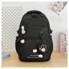 School Bag New College Style Large Capacity School Bag Korean Version Ins Versatile High Value Backpack Casual Contrasting Color Backpack