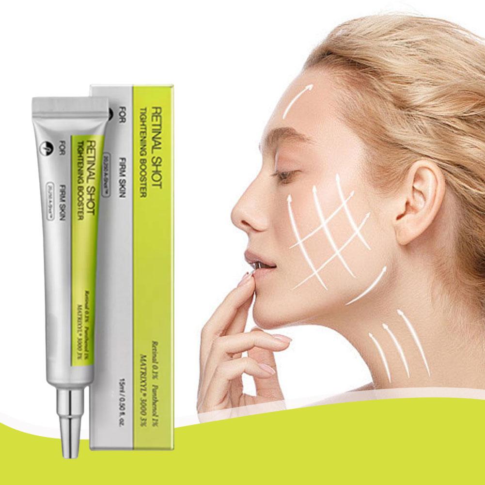 Esencia Hidratante Coreana con Retinol, Crema Exfoliante para Ojos, Rejuvenece, Reduce Poros, Ilumina Cuidado de la Piel menos