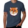 Exotic Shorthair Cat Cats Face Cute Sweet Cartoon Tshirt Plus Size Outdoor Casual Top