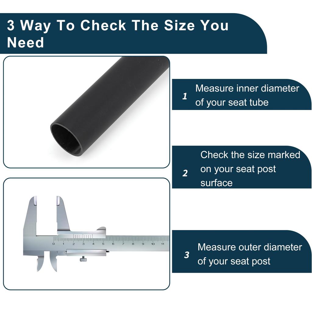TUCKBOLD Leichte Fahrradsattelstütze/Sattelstange Sitzrohr, 31,8x500mm, Kohlefaser, Mattschwarz, 1 Stück