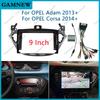 9 Inch Car Frame Cable Canbus Box For OPEL Adam Corsa 2013  Android Big Screen Dash Panel Frame Fascia