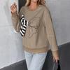 Women's Retro Long Sleeve Bowknot Hoodie - Autumn/Winter 2026 Collection