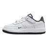 Nike Force 1 Low LV8 Easy On Confortável Antiderrapante Durável Cano Baixo Tênis de Skate Infantil Tênis Infantil Branco HJ6785-100
