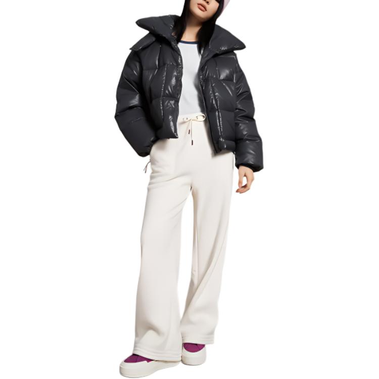 Converse FW24 Knitted Sweatpants Women's Ecru 10027060-A02