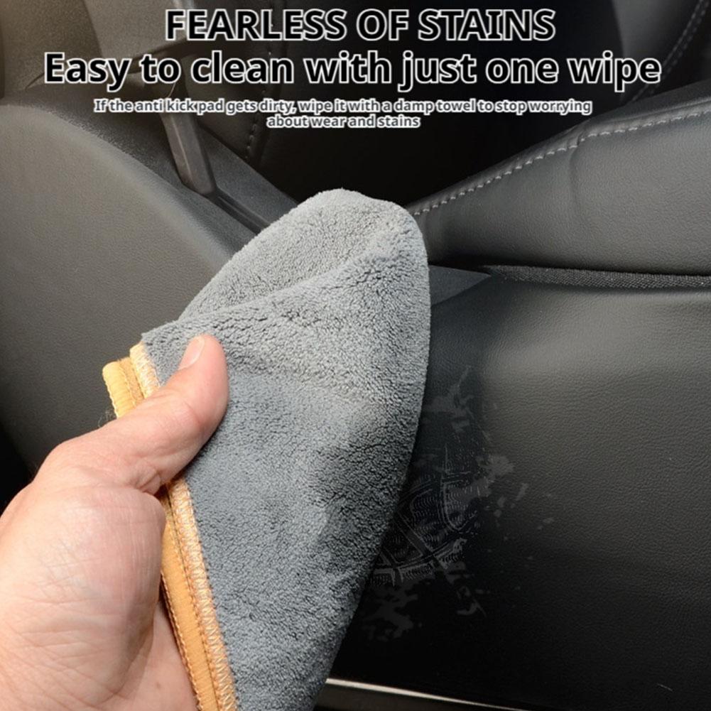 Car Door Anti Kick Pads for Tesla Model Y Juniper 2025 Door Anti-kick Sticker Soil-proof Mat Children's Kick Pad Car Accessories